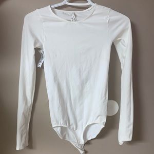 White Aritzia body suit worn once